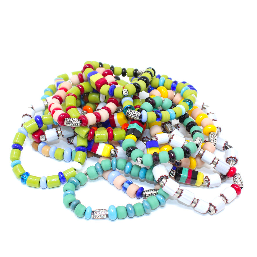 Africa Color Iconic Homo Murano - Labelle Ikeya Création Originale - Bracelets
