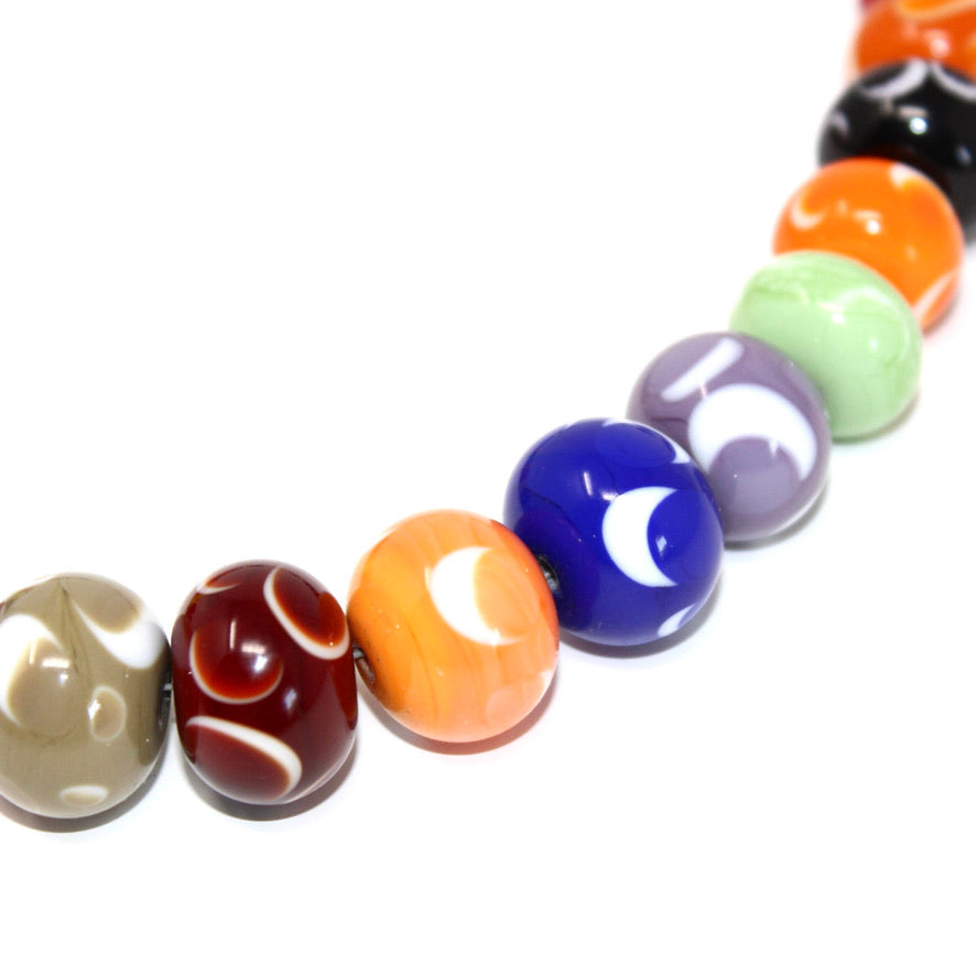 Objectif Lune Collier Murano Prestige - Labelle Ikeya Création Originale - Collier