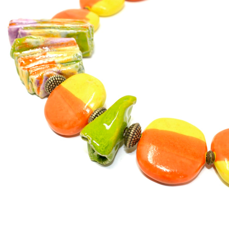 Millefeuilles Soleil - Labelle Ikeya Création Originale - Collier