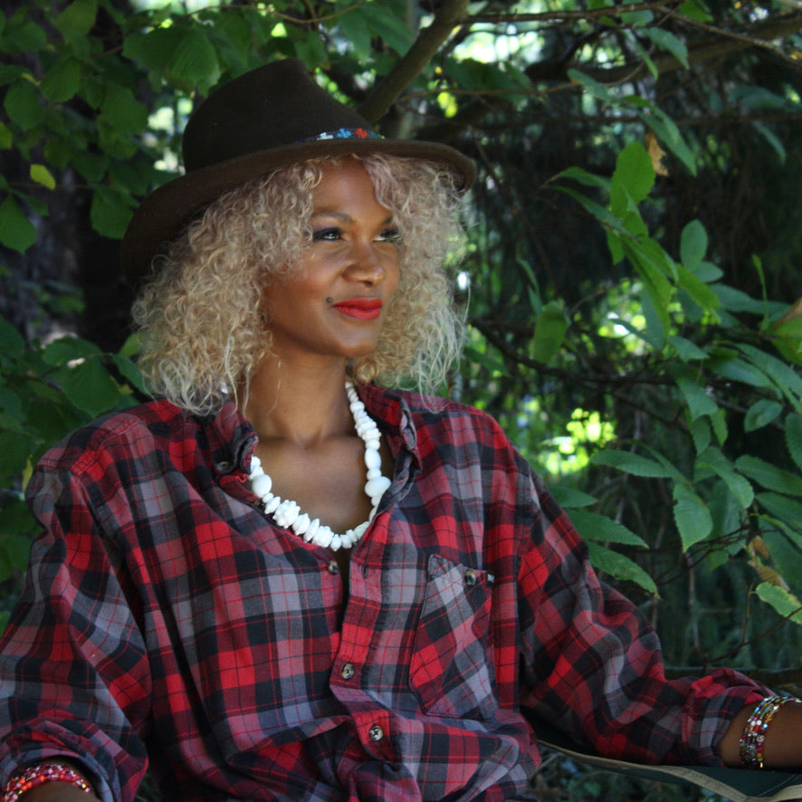 Blanca Bella Uni Vers L'Uni Murano Prestige - Labelle Ikeya Création Originale - Collier