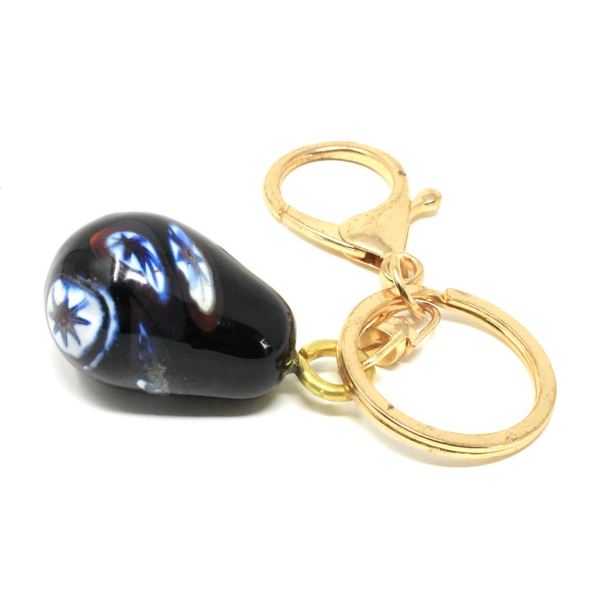 Vagala Œuf Murano - Labelle Ikeya Création Originale - Porte Clefs Murano