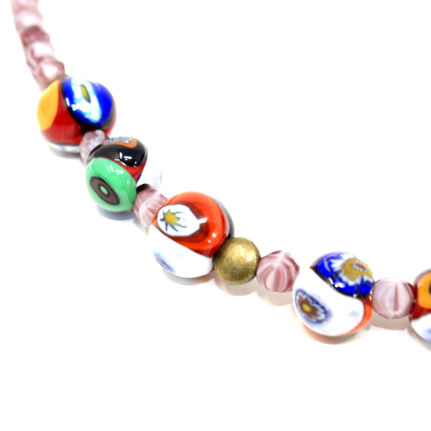 Collier Murines Murano Violettes - Labelle Ikeya Création Originale - Collier