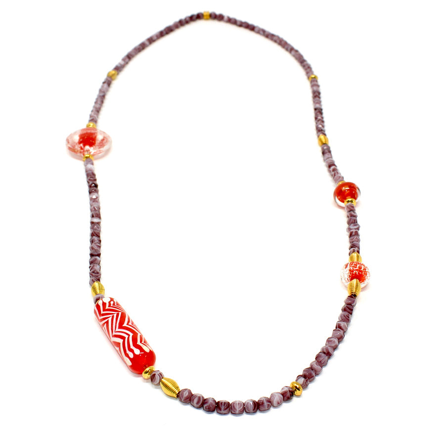 Ghanthara Sautoir Murano - Labelle Ikeya Création Originale - Sautoir