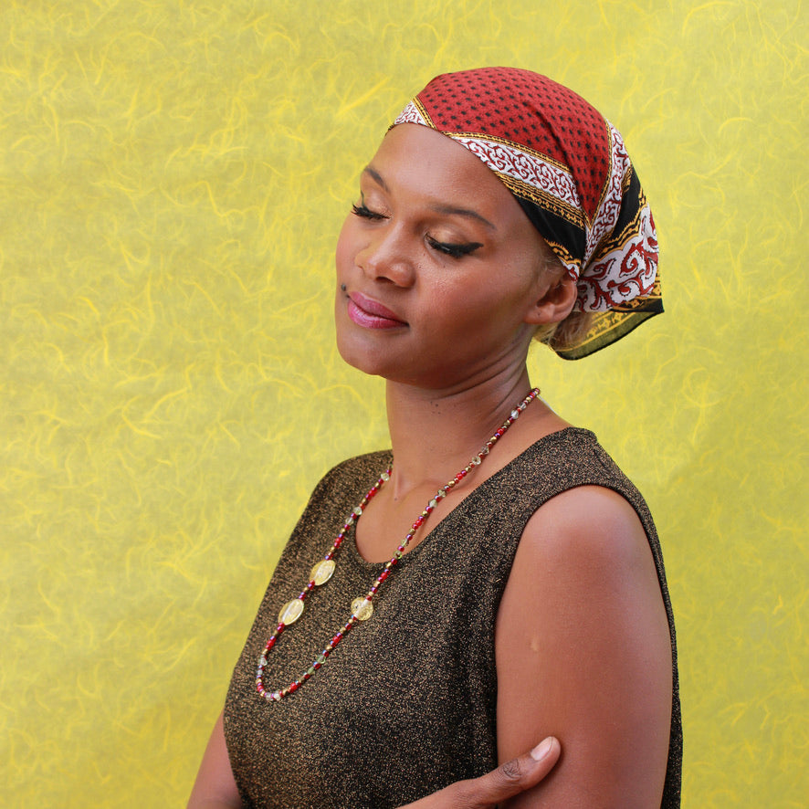 Sautoir Fleurs Séchées - Labelle Ikeya Création Originale - Sautoir