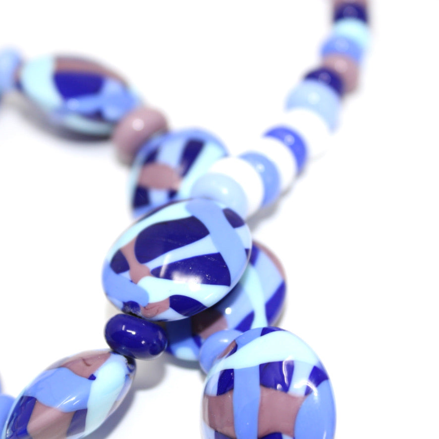 Terre Céleste Azurée - Labelle Ikeya Création Originale - Collier