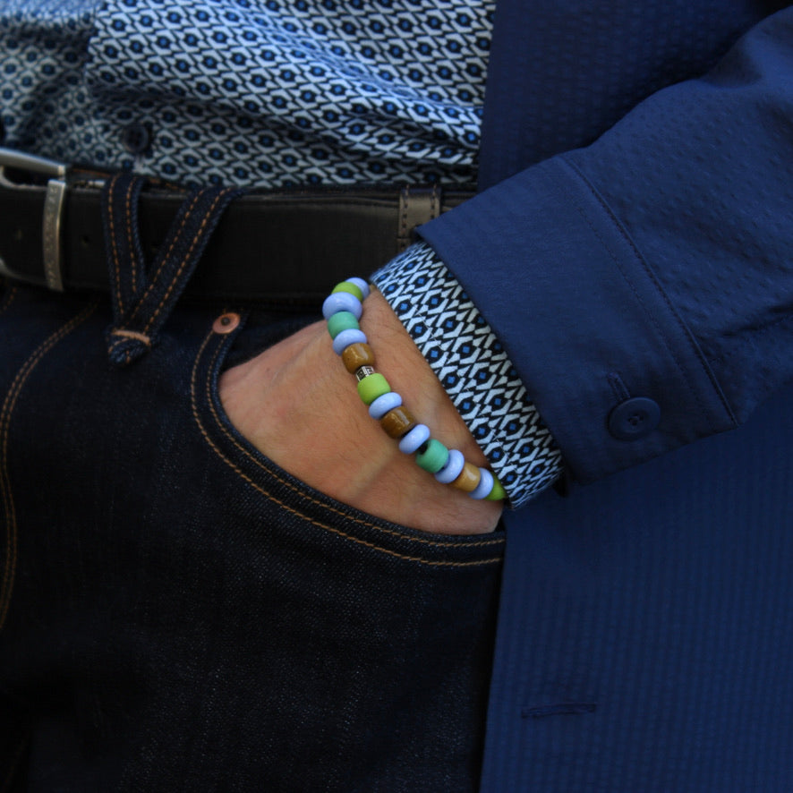 Terra Pinta Color Iconic Homo Murano - Labelle Ikeya Création Originale - Bracelets