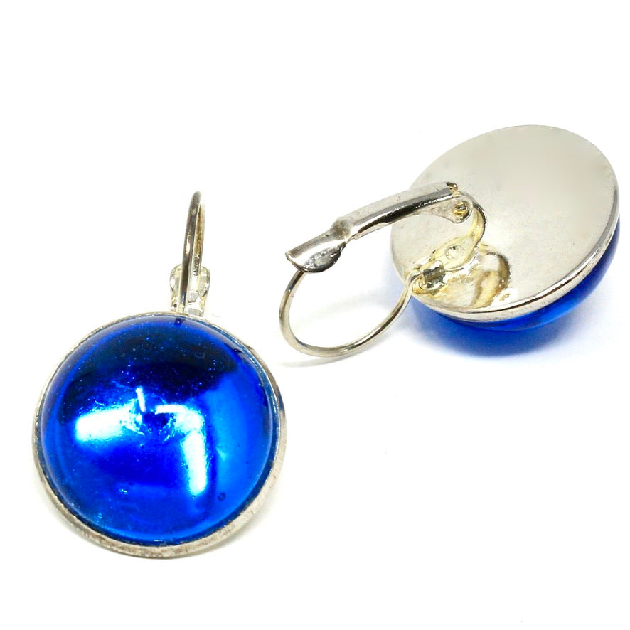 Titouane Turquoise - Labelle Ikeya Création Originale - Boucles d'oreilles