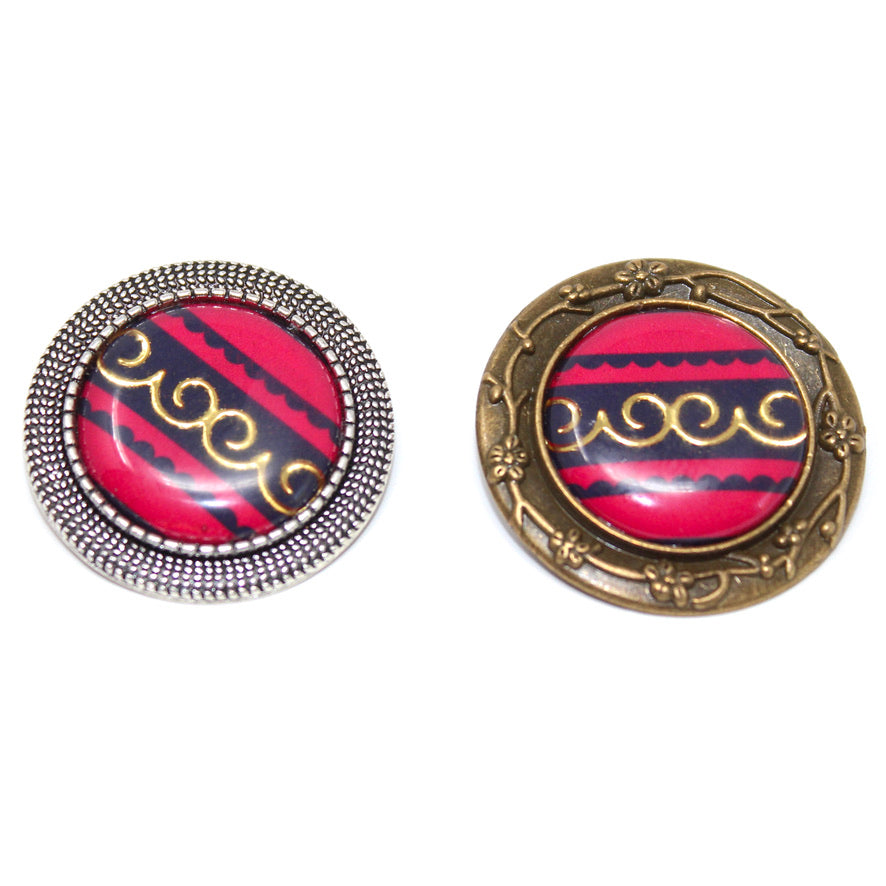 Broche Pin's Me Up Baya Loro - Labelle Ikeya Création Originale - Broches