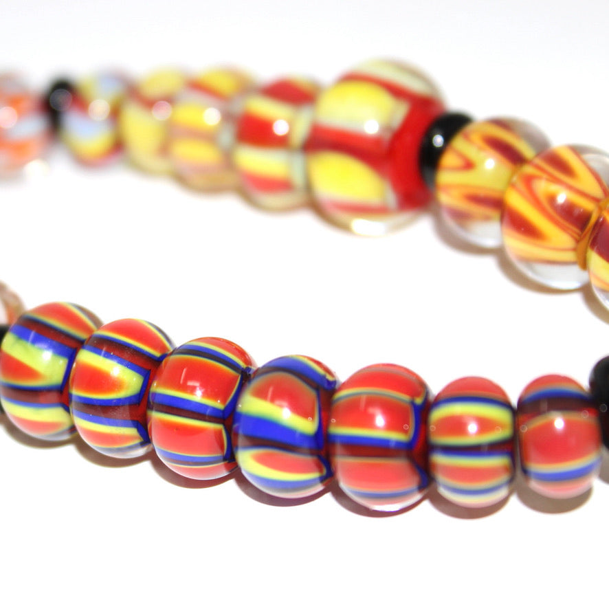 Tempera Baya Murano Prestige - Labelle Ikeya Création Originale - Collier