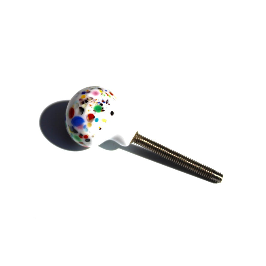 Lolly Pop Confettis - Labelle Ikeya Création Originale - Bouton de tiroirs