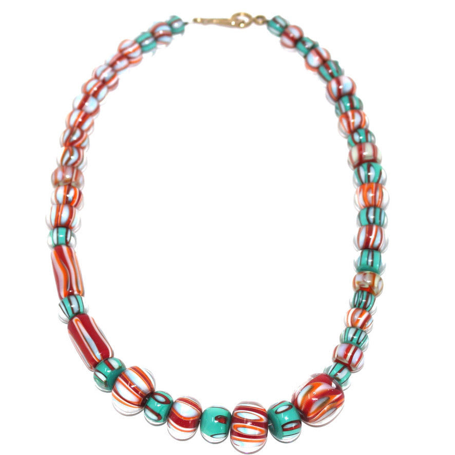 Terra Verde Rio Murano Prestige - Labelle Ikeya Création Originale - Collier