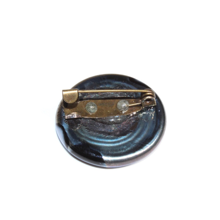 Kahélya N&B Rouge Libre - Labelle Ikeya Création Originale - Broches