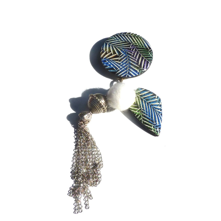 Fougères Jolies Jolies - Labelle Ikeya Création Originale - Broches