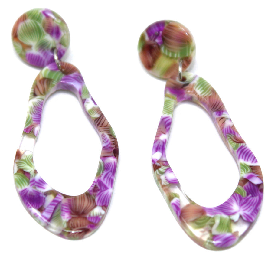 Agrippine - Labelle Ikeya Création Originale - Puce d'oreilles