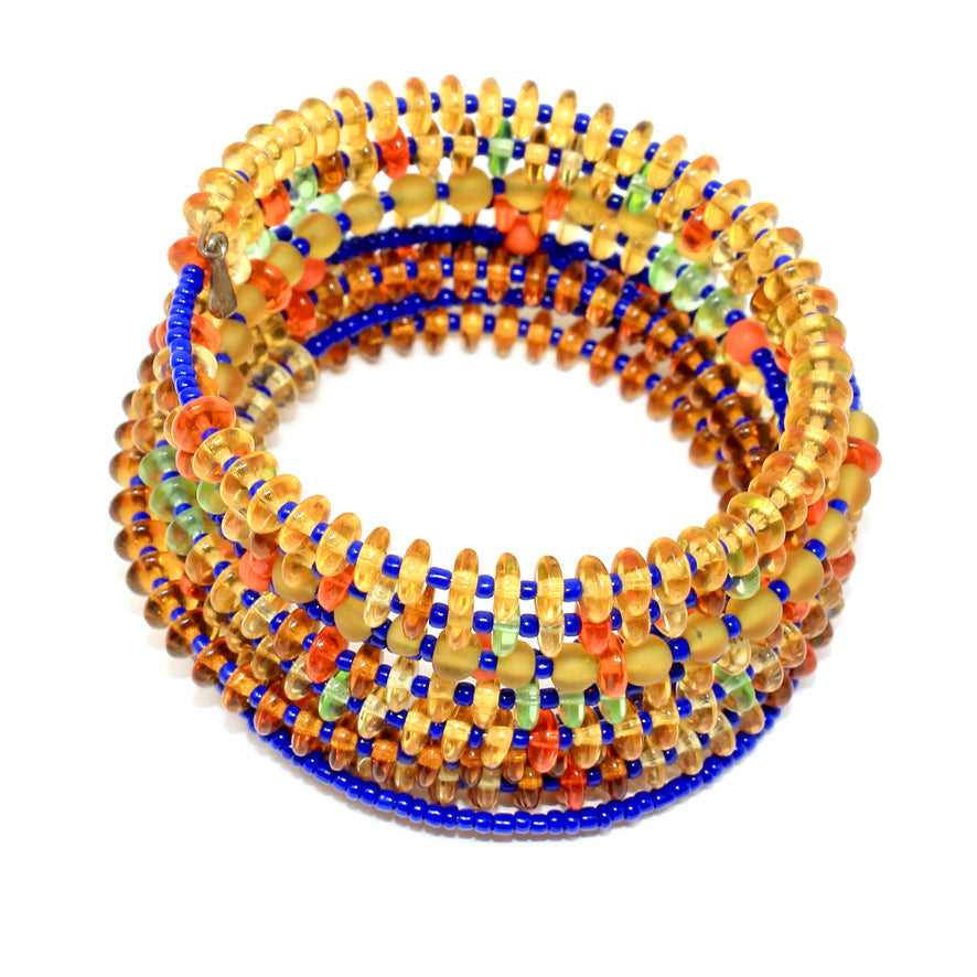 Soleil Couchant Manchette - Labelle Ikeya Création Originale - Bracelets
