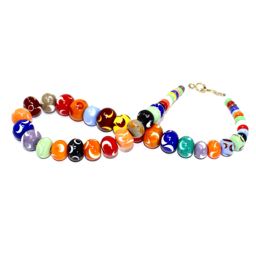 Objectif Lune Collier Murano Prestige - Labelle Ikeya Création Originale - Collier