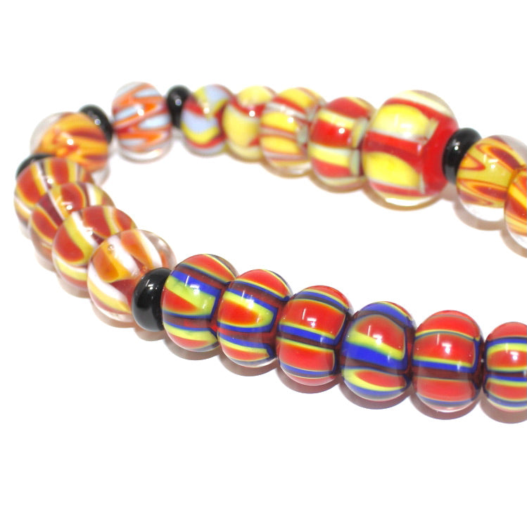 Tempera Baya Murano Prestige - Labelle Ikeya Création Originale - Collier