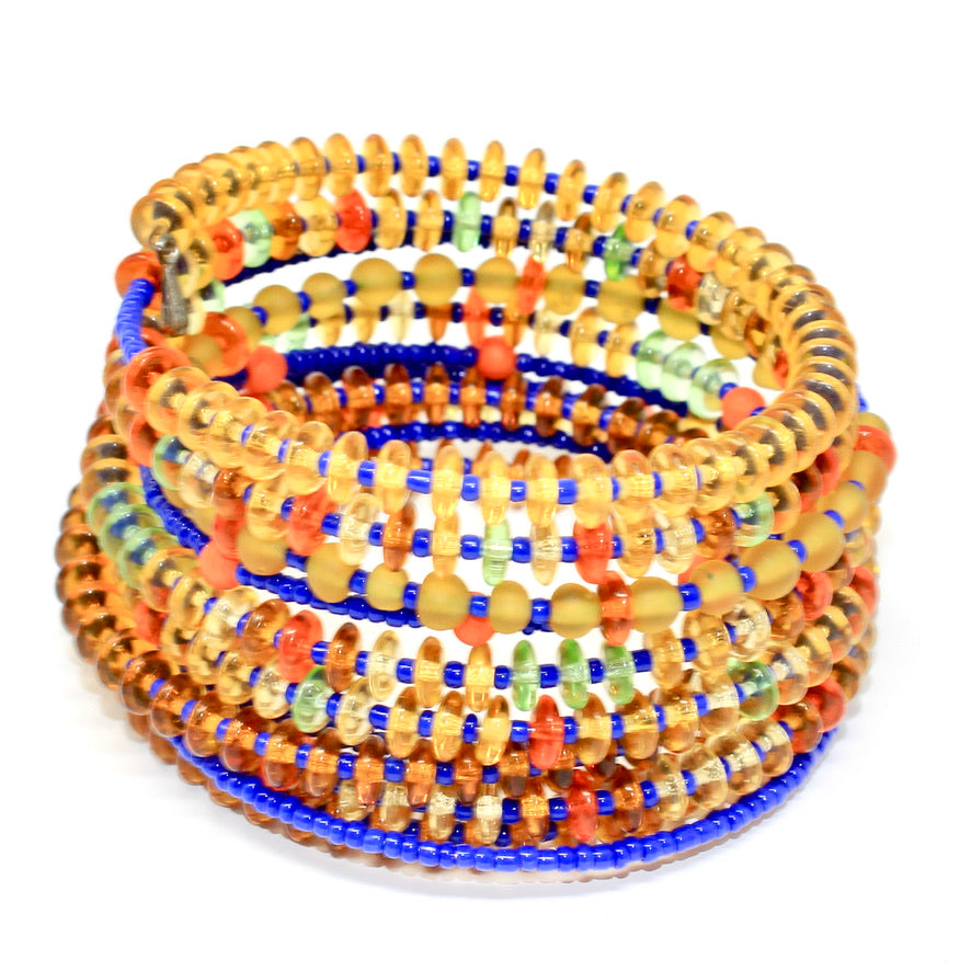 Soleil Couchant Manchette - Labelle Ikeya Création Originale - Bracelets
