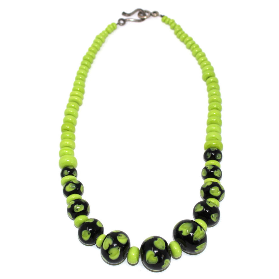 Atout Coeur Vert - Labelle Ikeya Création Originale - Collier