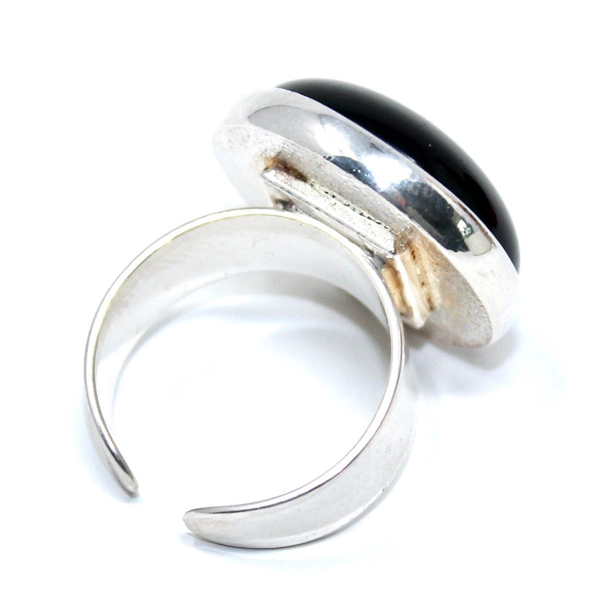 Étain Bague Cristal de Bohème Violine Transparente - Labelle Ikeya Création Originale - Parure