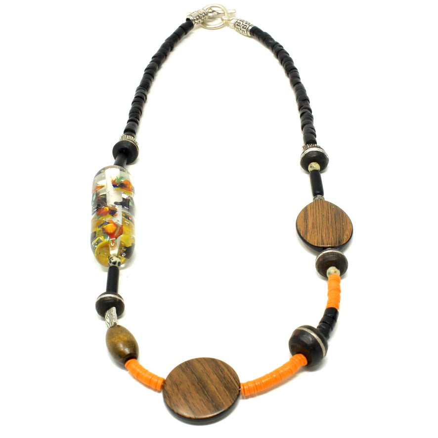 Heishi Boisia - Labelle Ikeya Création Originale - Collier