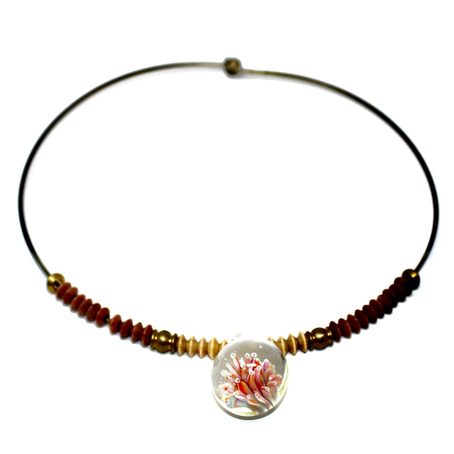 Ail des Champs - Labelle Ikeya Création Originale - Ras de cou