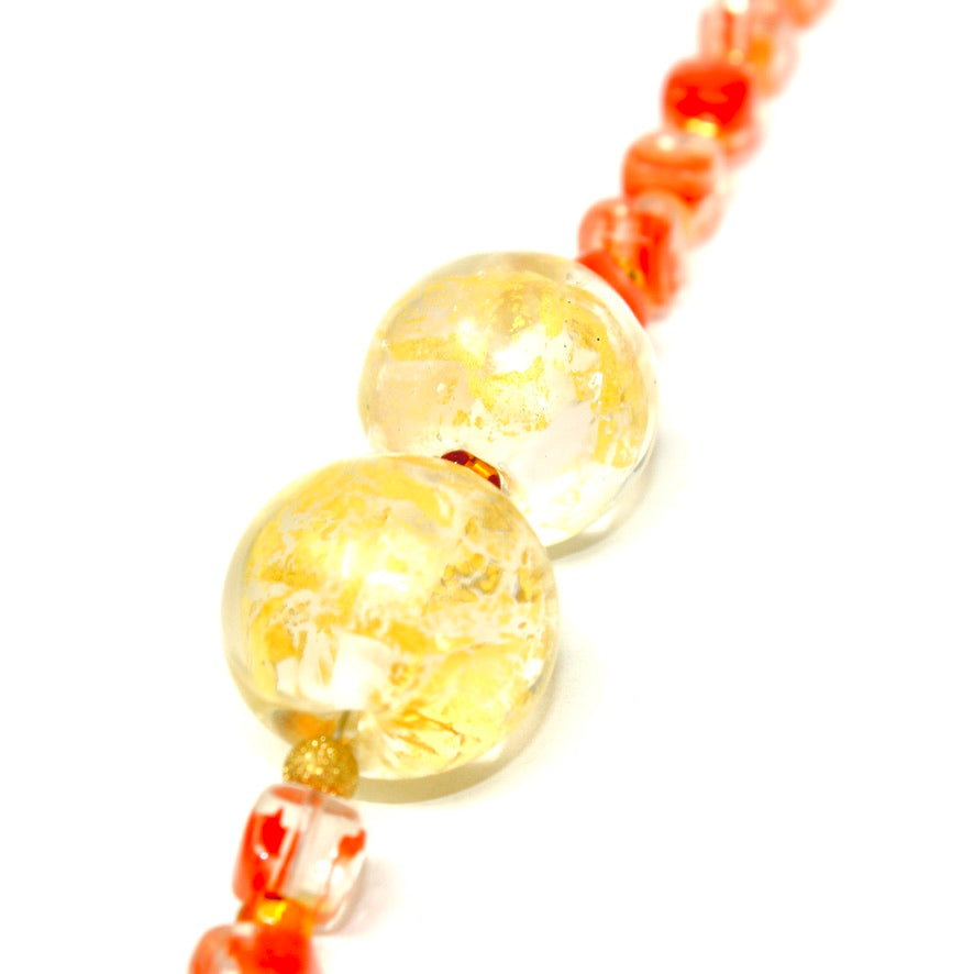 Passion Oro Sautoir Murano - Labelle Ikeya Création Originale - Sautoir