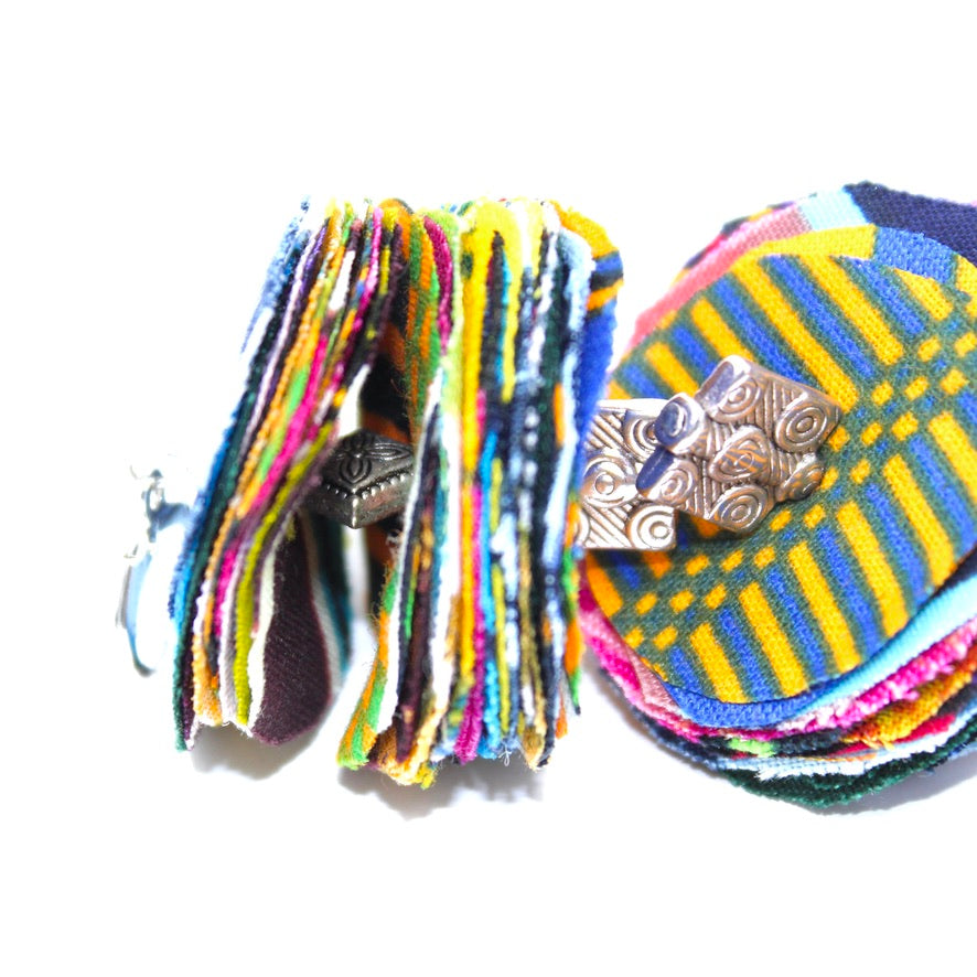 Wax Tanga - Labelle Ikeya Création Originale - Boucles d'oreilles