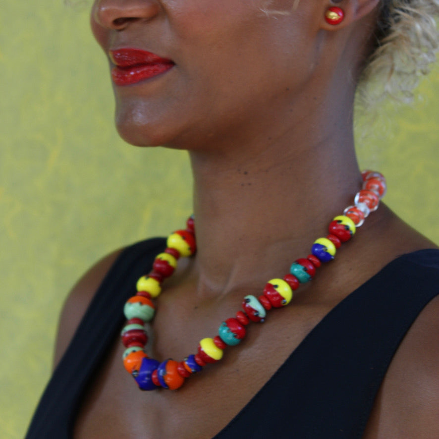 Gambalaya Collier Murano Prestige - Labelle Ikeya Création Originale - Collier