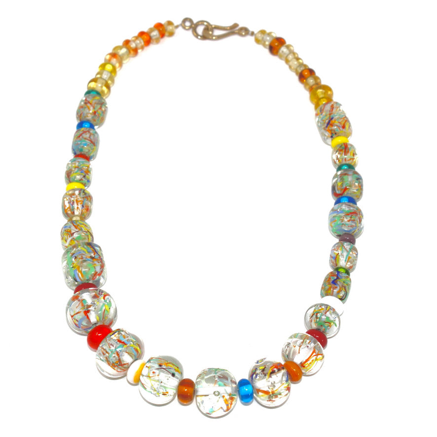 Murano Cristal Color Prestige - Labelle Ikeya Création Originale - Collier