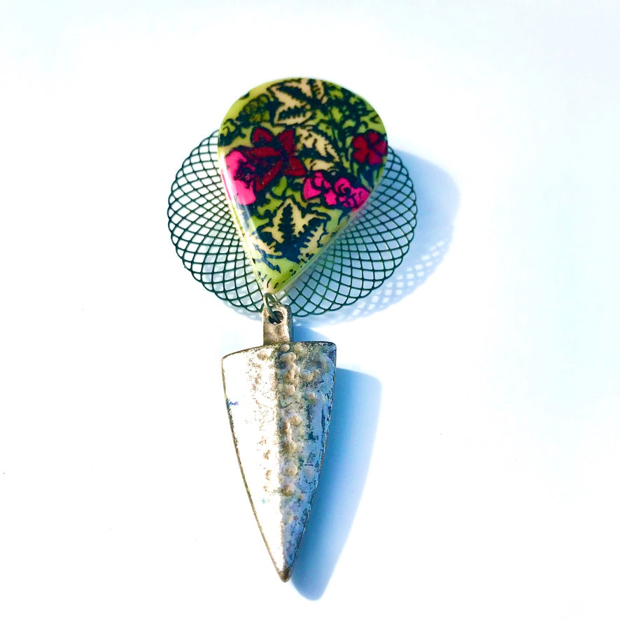 Fuchsia Broche - Labelle Ikeya Création Originale - Broches