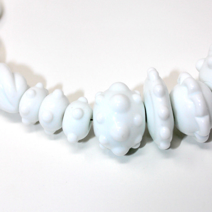 Blanca Bella Uni Vers L'Uni Murano Prestige - Labelle Ikeya Création Originale - Collier