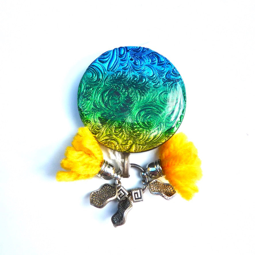 Fleurs Luminescentes - Labelle Ikeya Création Originale - Broches