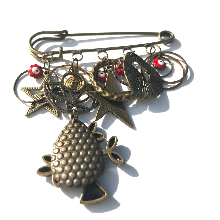 Arbre de vie Bronze - Labelle Ikeya Création Originale - Broches