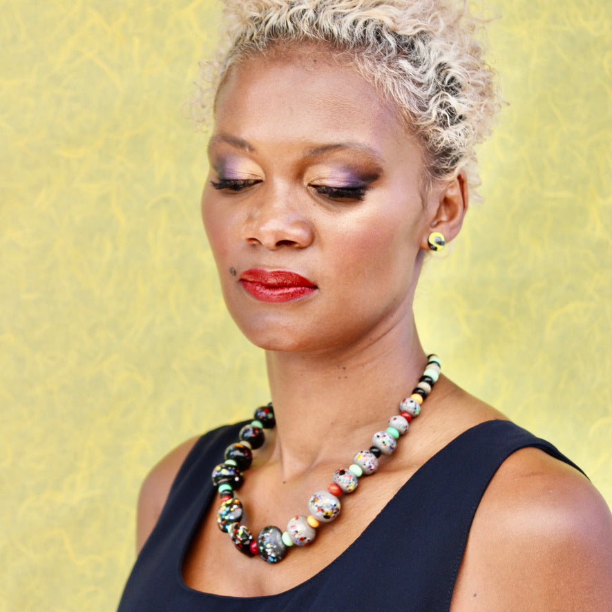 Terratata Terra Prestige Murano - Labelle Ikeya Création Originale - Collier