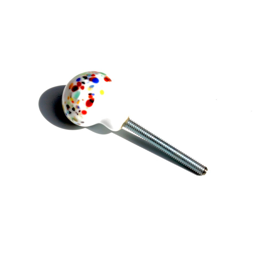 Lolly Pop Confettis - Labelle Ikeya Création Originale - Bouton de tiroirs