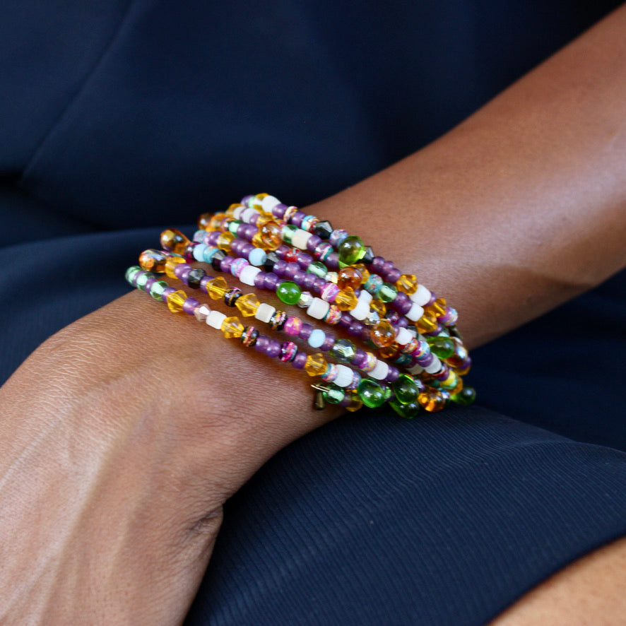 Rosso Lhao Manchette - Labelle Ikeya Création Originale - Bracelets