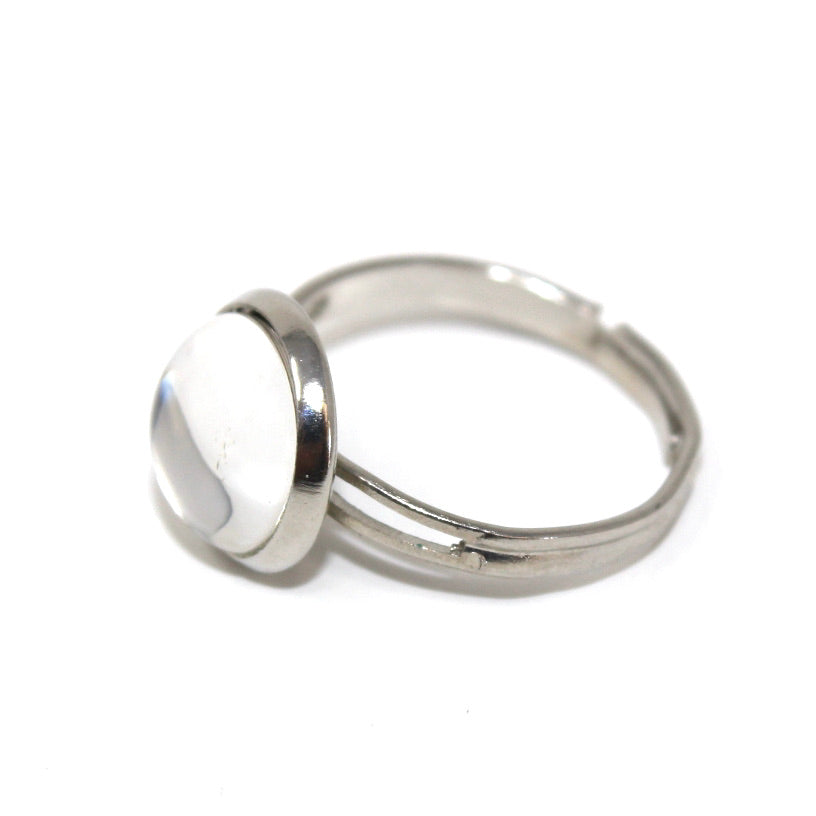 Bague Cristal Transparent - Labelle Ikeya Création Originale - Parure