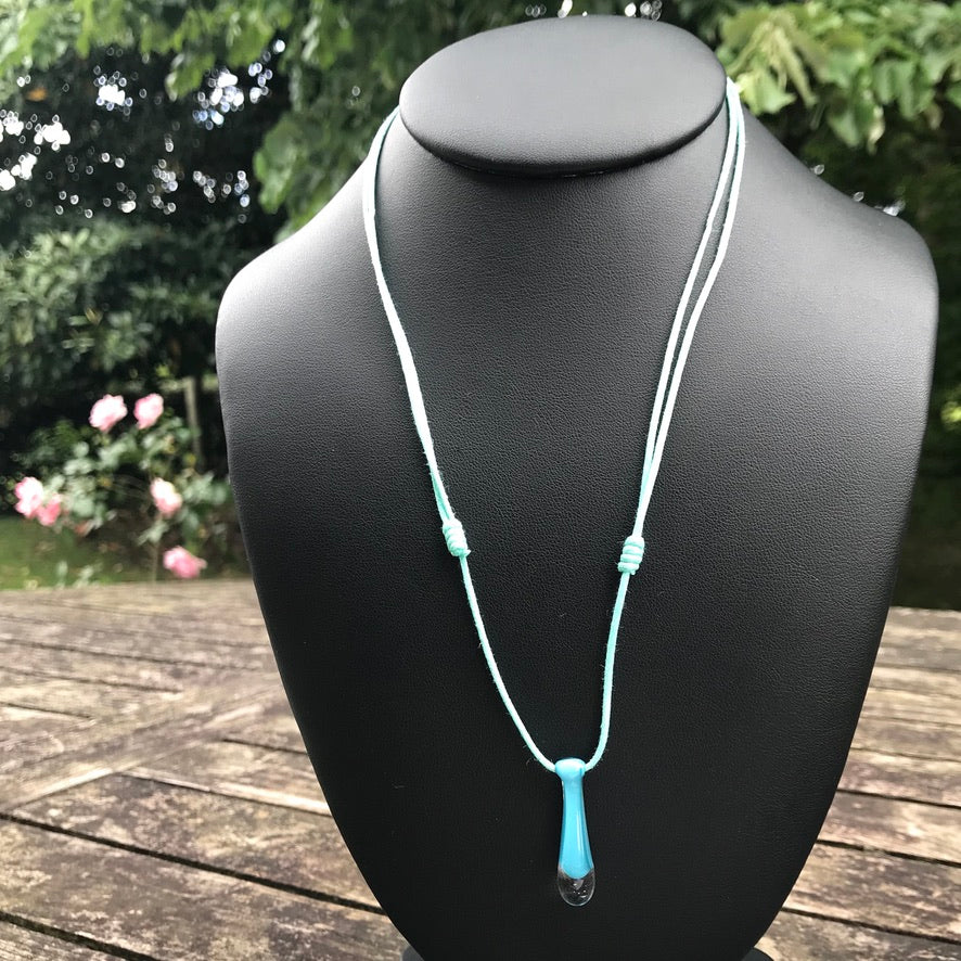 Cordons d'été en Murano Parfums Fruités - Labelle Ikeya Création Originale - Collier