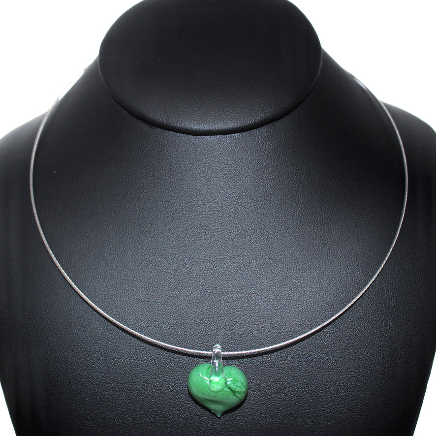 Cœur Color Ras de Cou - Labelle Ikeya Création Originale - Ras de cou