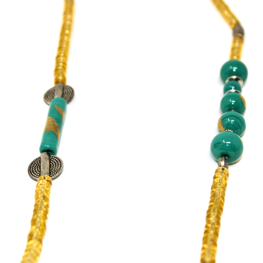 Murano Sautoir VinaVerde - Labelle Ikeya Création Originale - Collier