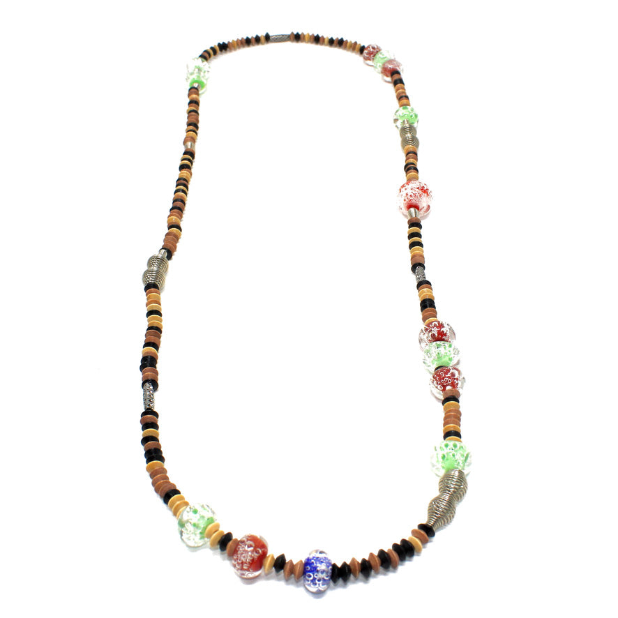 Bulle Boisée de la Mer - Labelle Ikeya Création Originale - Sautoir