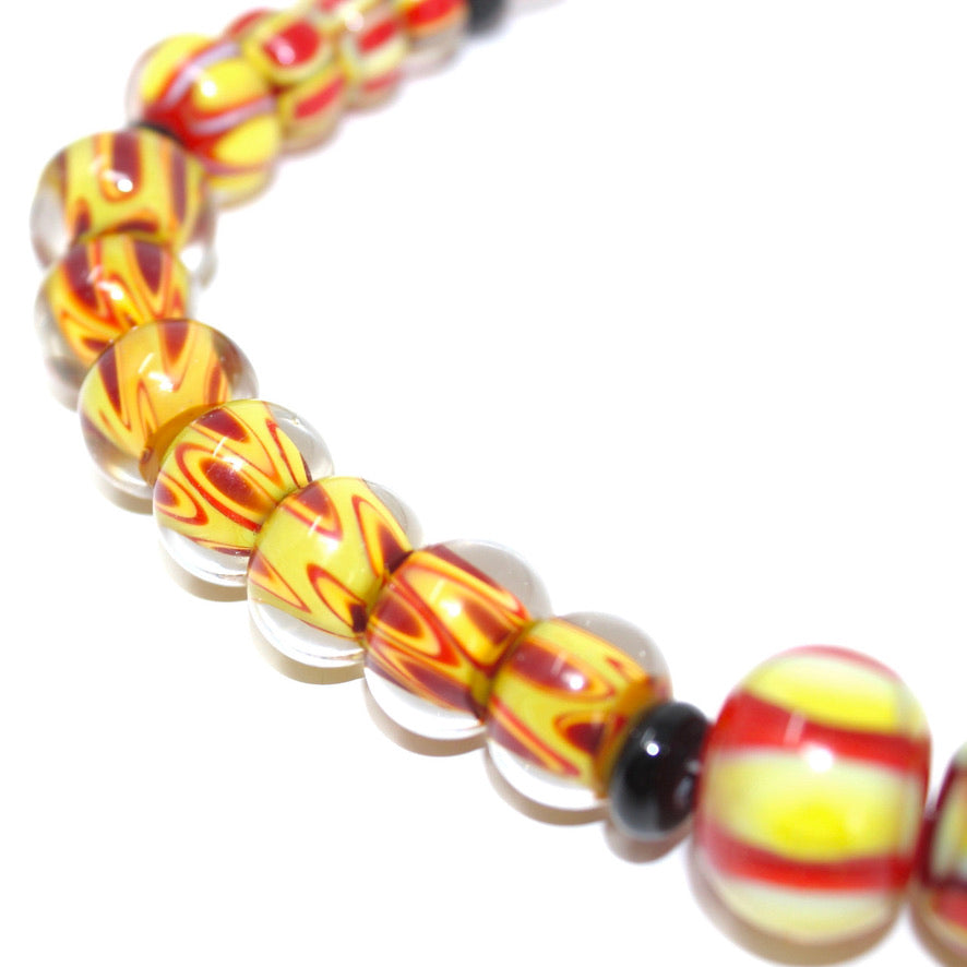 Tempera Baya Murano Prestige - Labelle Ikeya Création Originale - Collier