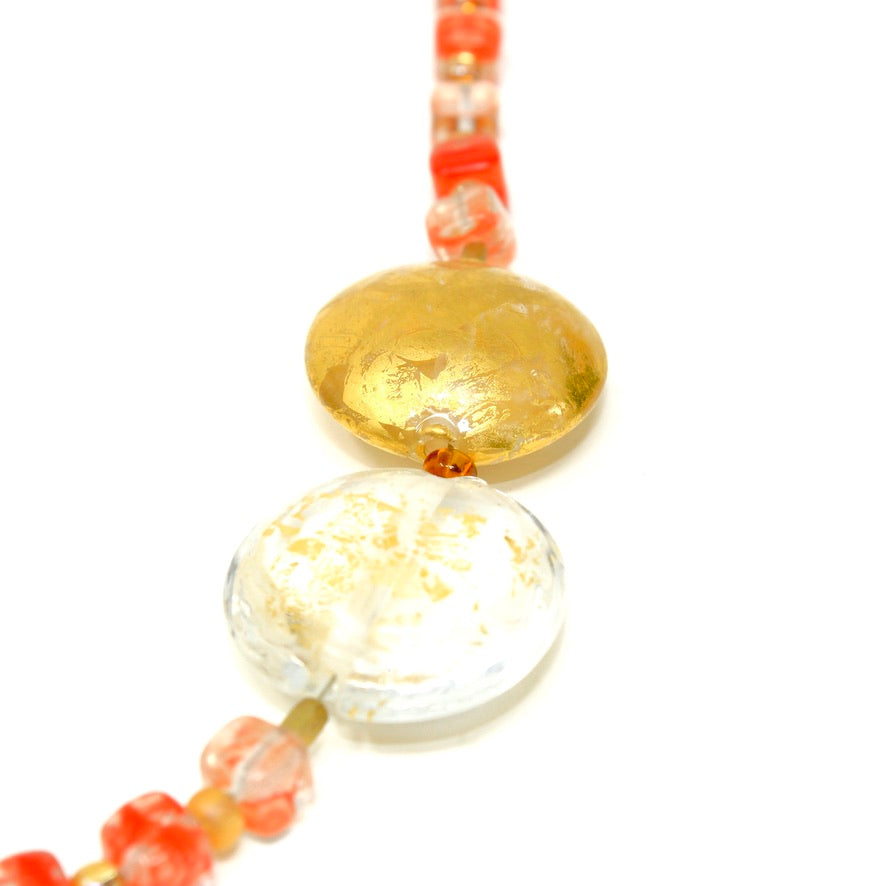 Passion Oro Sautoir Murano - Labelle Ikeya Création Originale - Sautoir