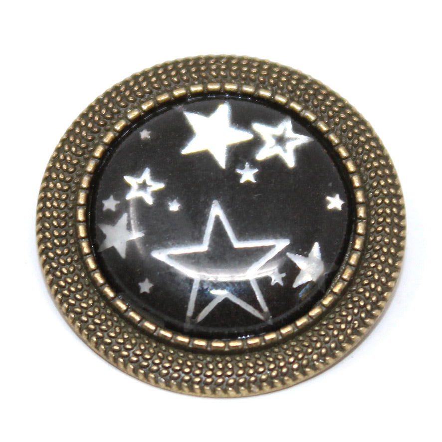 Broche Pin's Me Up Ciel Céleste - Labelle Ikeya Création Originale - Broches