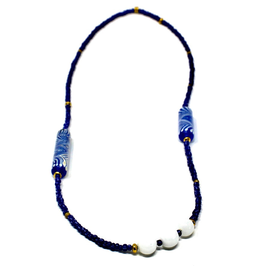 Lotus Sautoir - Labelle Ikeya Création Originale - Collier