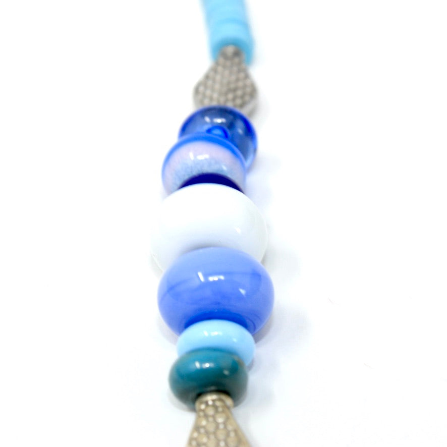 Heishi Beach Bay Miami Murano - Labelle Ikeya Création Originale - Collier