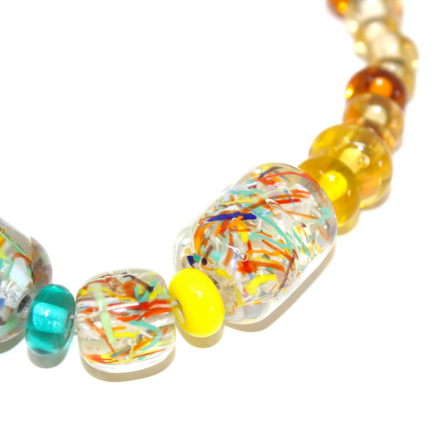 Murano Cristal Color Prestige - Labelle Ikeya Création Originale - Collier