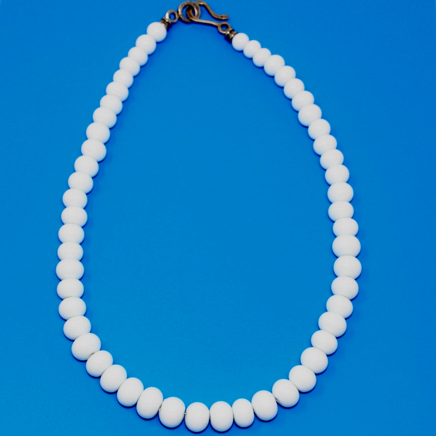 Bianca Uni Vers L'Uni Blanc Prestige - Labelle Ikeya Création Originale - Collier