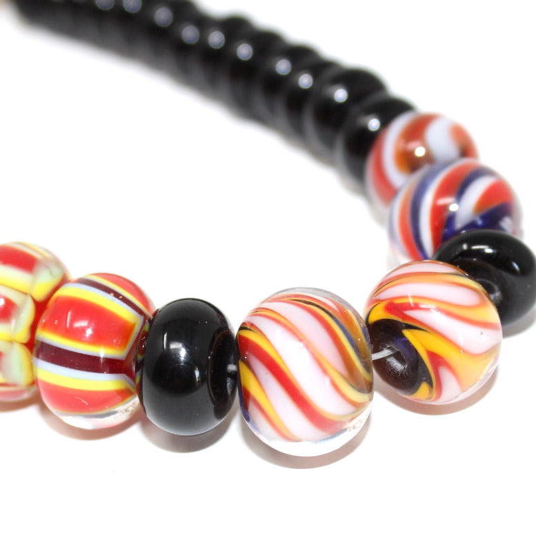 Tempera Baya Murano Prestige - Labelle Ikeya Création Originale - Collier